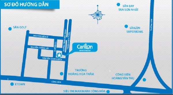 Vi tri Carillon Apartment 600x329 - Dự án Carillon Apartment – Tân Bình